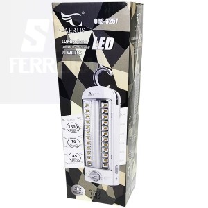 LUMINÁRIA DE LED 10W 1500mAh RECARREGÁVEL (CRS-3257)