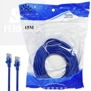 CABO DE REDE 15 METROS RJ45 CRIMPADO (N214)