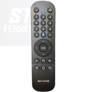 CONTROLE REMOTO RECEPTOR TV BOX HTV 6/7 (SKY-9150)